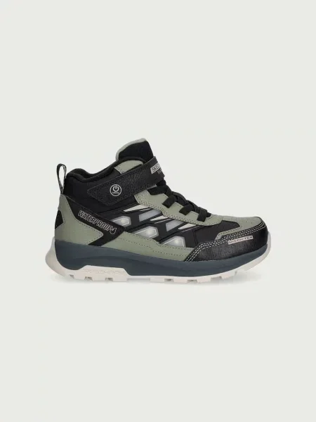 Skechers încălțăminte de trekking pentru copii STORM BLAZER-GLOW TRAIL verde