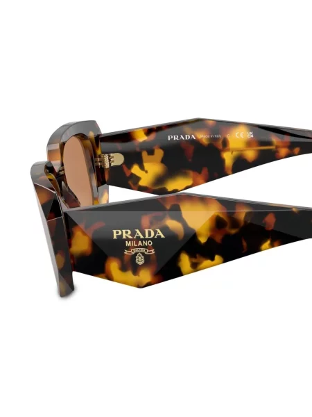 Slnečné okuliare Prada Eyewear zelená