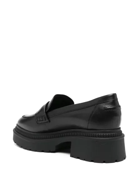 Loafers Guess s autogramem černé