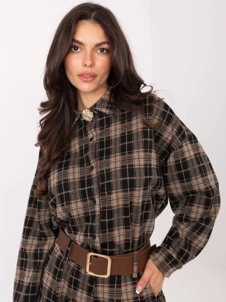 Cămașă Italy Moda bej