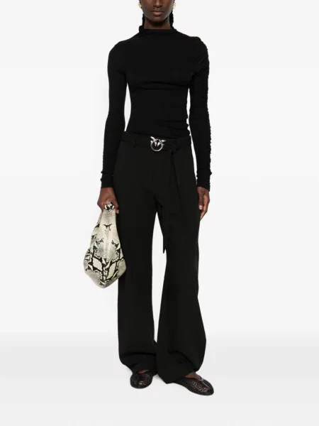 Pantaloni Pinko cu cataramă negru