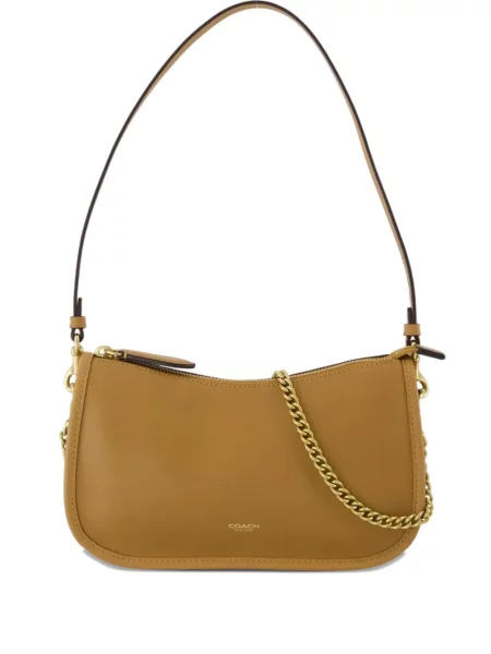 Crossbody torbica Coach smeđa