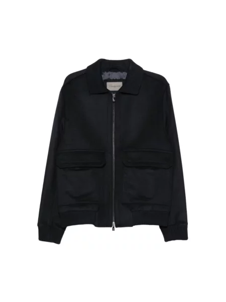 Kurtka bomber Corneliani niebieski