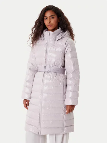 Calvin Klein Παλτό χειμωνιάτικο γκρι