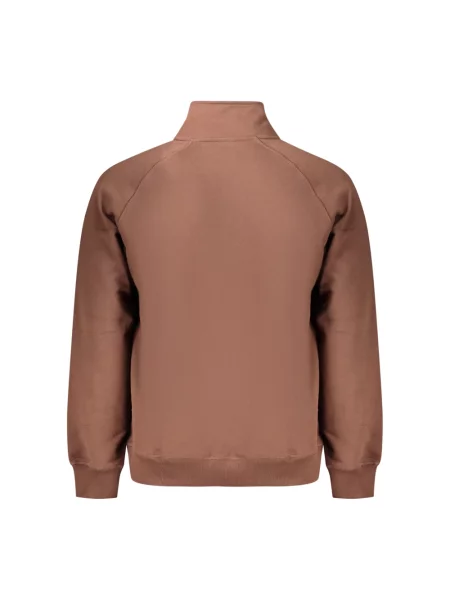 Bluza rozpinana Timberland z logo brązowa