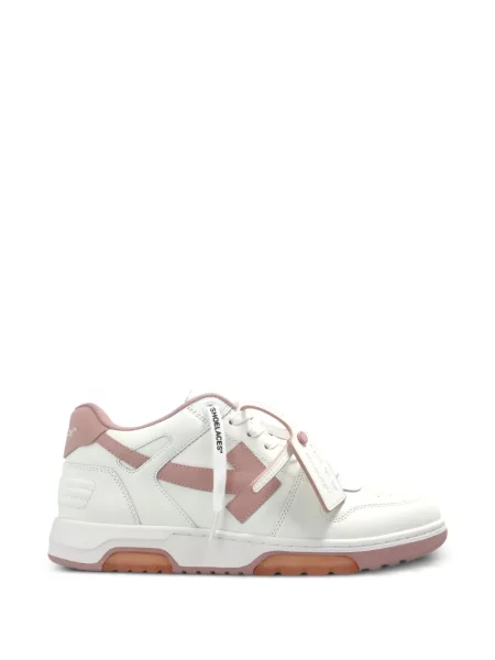 Sneakerși Off-white business alb