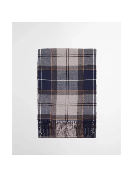 Barbour szalik Galingale multicolor wzorzysty szara