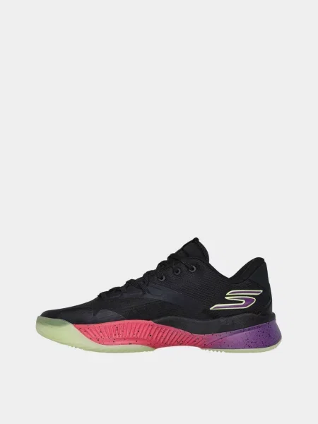Кросівки для тренувань Skechers штучна шкіра/текстиль чорний