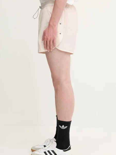 Шорти adidas Originals x Wales Bonner Nylon рожевий