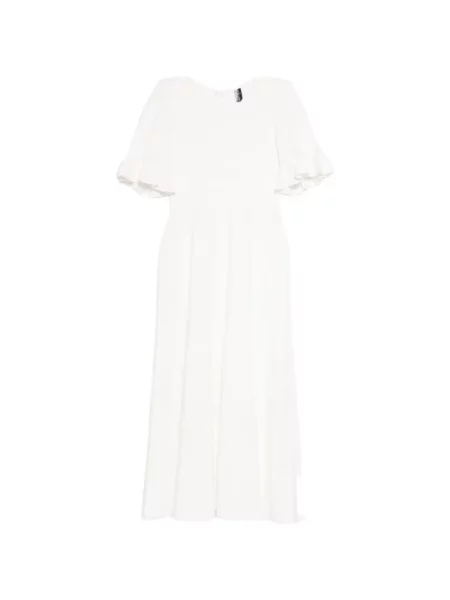 Rochie Needle & Thread tricotate alb