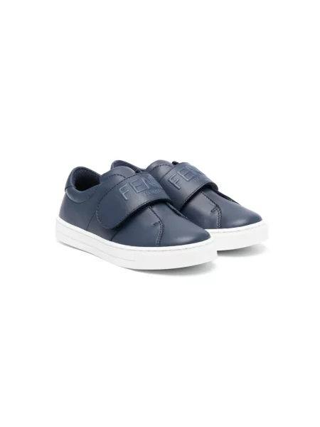 Sneakersy dziecięce Fendi niebieskie