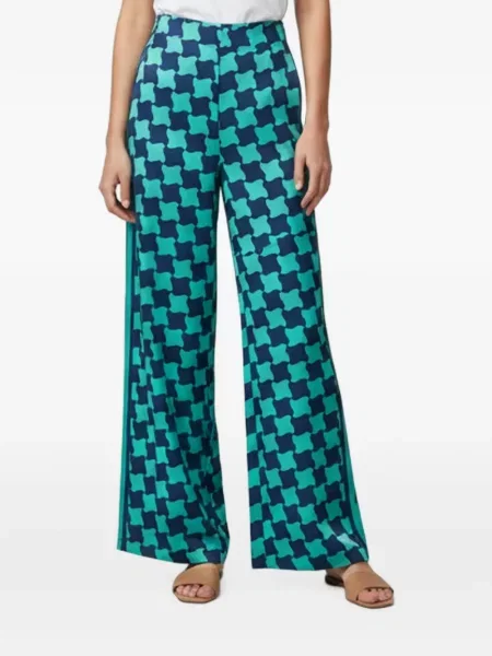 Pantaloni Casablanca cu imagine albastru