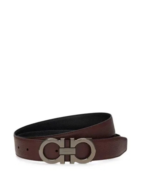 Cu centură reversibil curea Ferragamo maro