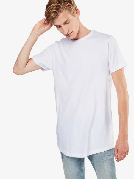 Urban Classics Tricou alb