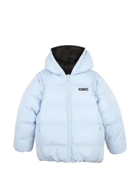 Kurtka puchowa dziecięca Kenzo czarna