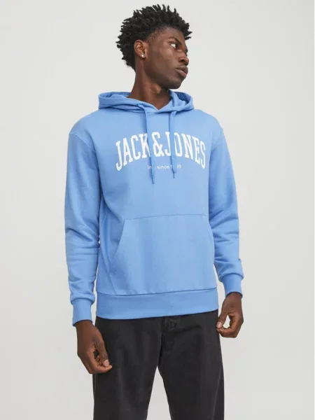 Jack&Jones Mikina Josh Modrá Standard Fit