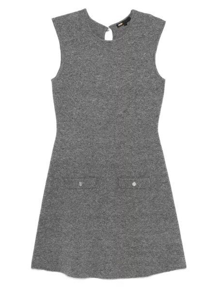 Rochie Maje de lână de costum verde