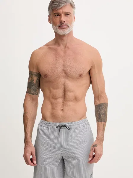 AllSaints pantaloni scurți de baie pentru bărbați CIPER alb