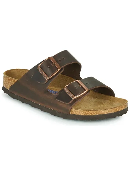Papuci Birkenstock din piele