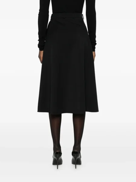 Fustă Balenciaga de lână negru