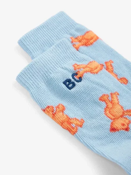 Bobo Choses ponožky dojčenské Softpaw Monster modrá