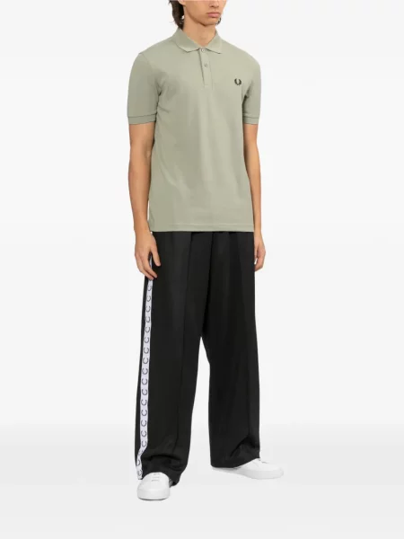 Tricou polo Fred Perry cu broderie verde