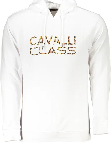 Mikina Cavalli Class bílá