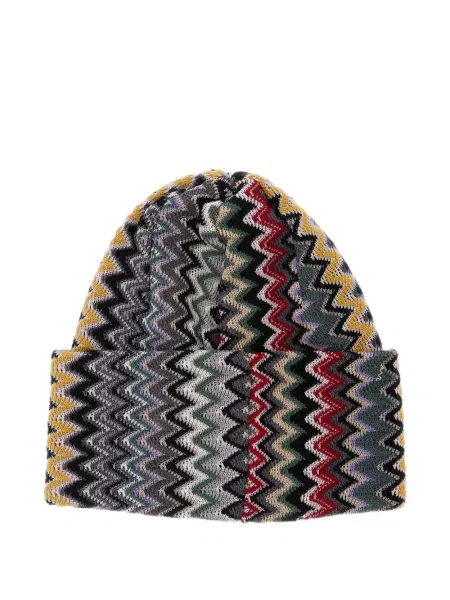 Căciulă Missoni tricotate gri