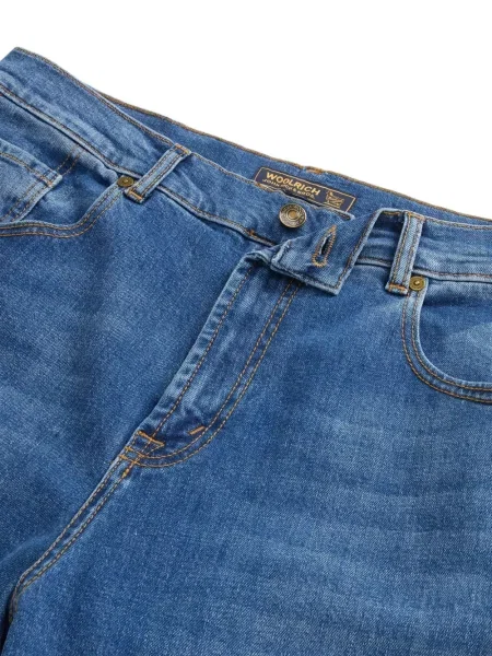 Blugi Woolrich cu 5 buzunare albastru