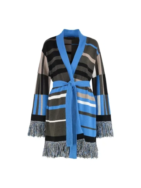 Sweter Etro z frędzli z kaszmiru