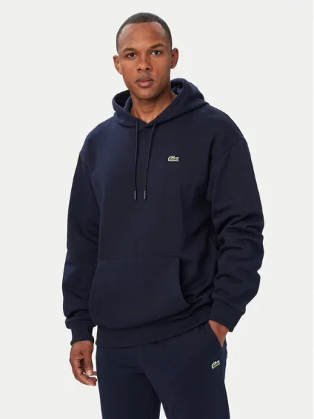 Lacoste Pulóver Sötétkék