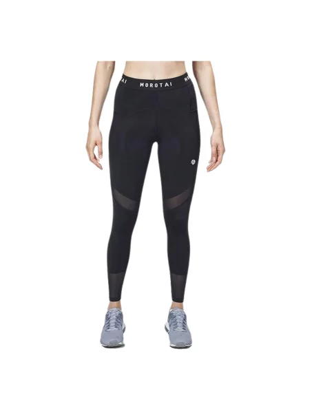 Legginsy treningowe Morotai Mesh Performance czarne