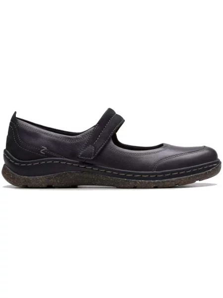 Félcipő Clarks fekete