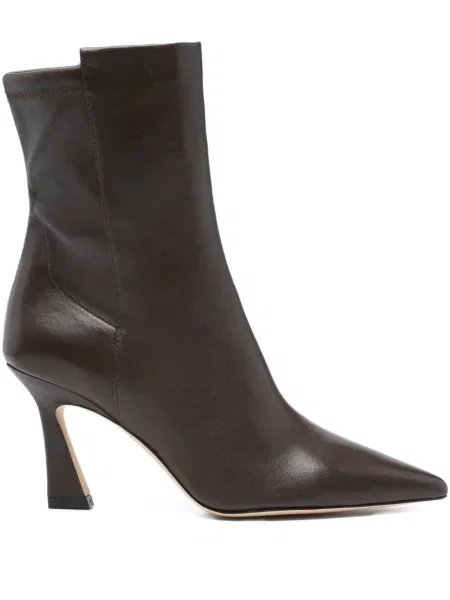Botine Stuart Weitzman din piele maro