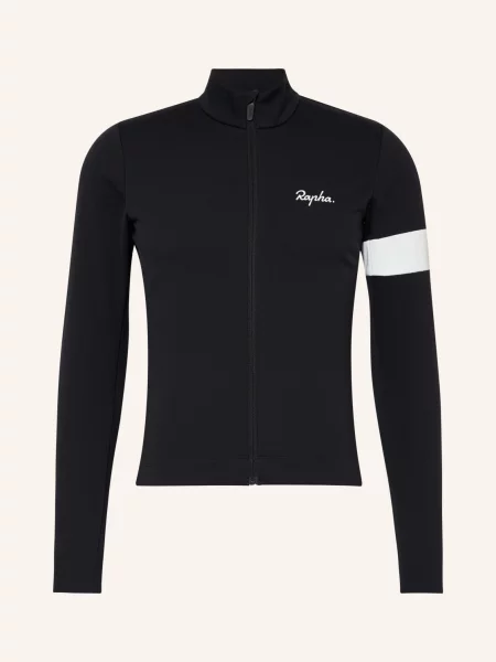 Rapha Kurtka Kolarska Z Softshellu Winter schwarz biała