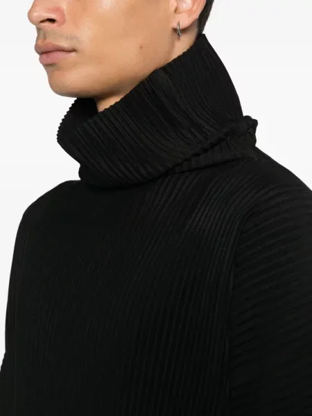 Μπλούζα Homme Plissé Issey Miyake μαύρο