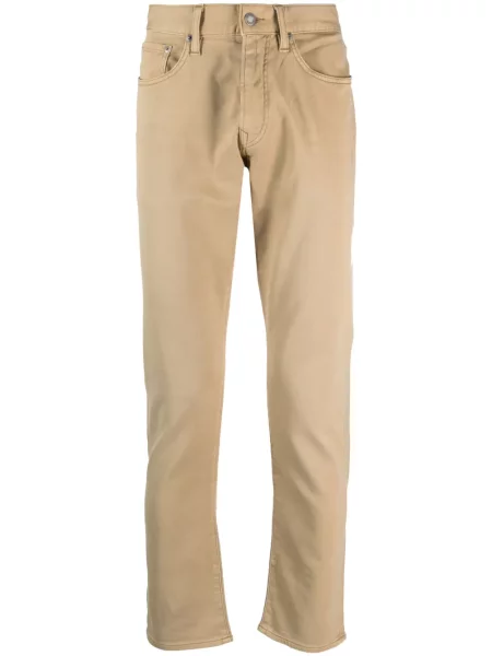 Ριγέ κοστούμι παντελόνι chino Polo Ralph Lauren κοτλέ μπλε