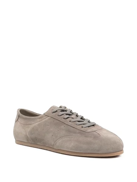 Sneakerși Common Projects din piele de căprioară gri