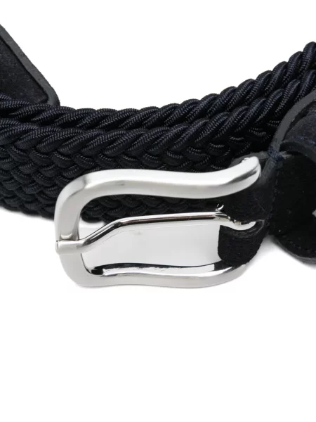 Curea Emporio Armani țesută albastru