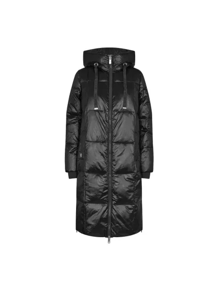 Płaszcz puchowy z kapturem model ‘NOVA’ Mos Mosh czarny