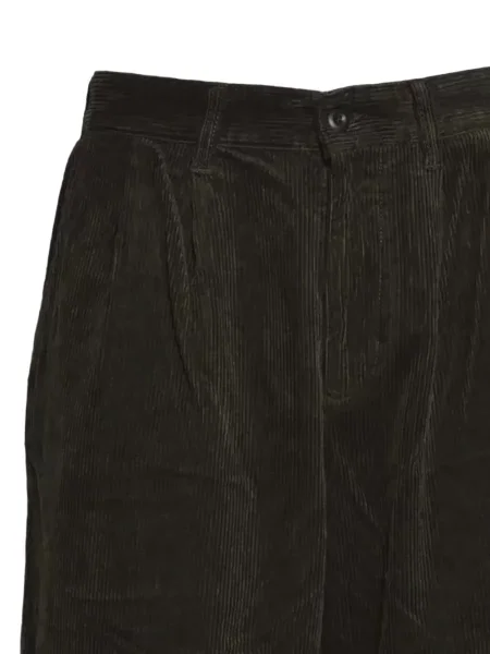 Pantaloni Carhartt Wip plisate maro