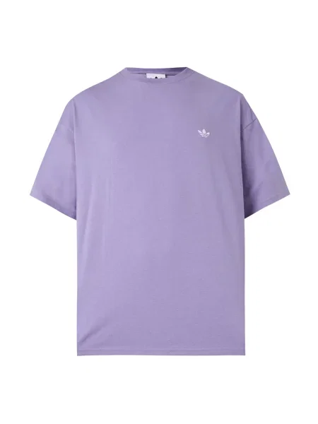 ADIDAS ORIGINALS Tricou Trefoil Essentials mov deschis
