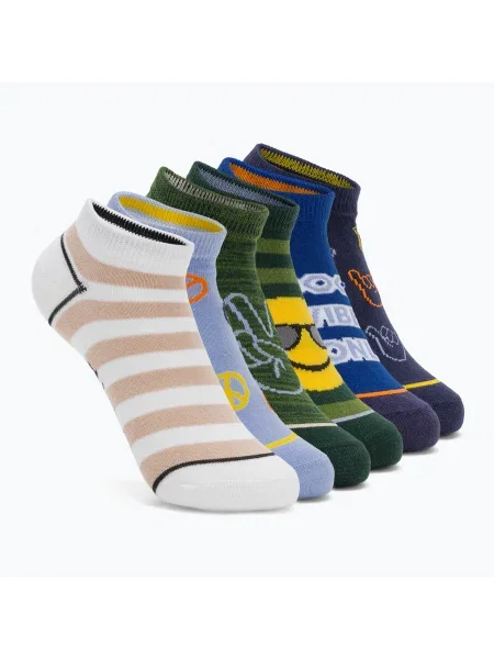 Gyerek zoknik SKECHERS Non Terry Low Cut 6 pár green. Méret: EU zöld