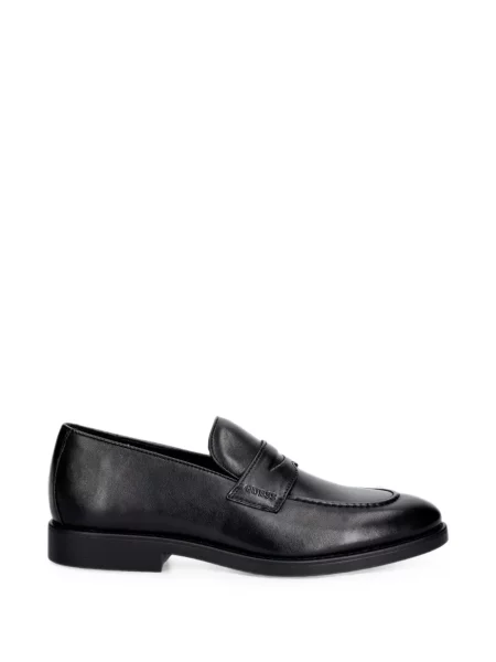 Pantofi loafer Guess cu autograf negru