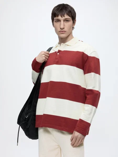 BOSS Pantaloni amestacat alb