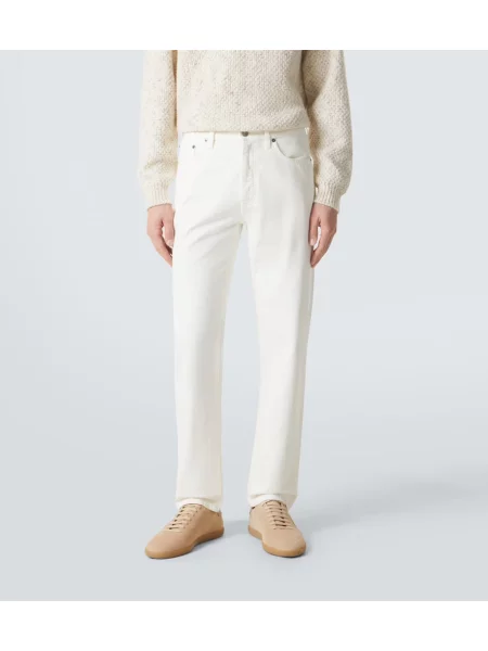 Blugi Zegna alb