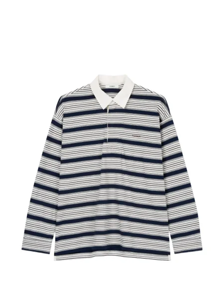 Cămașă Tomboy cu dungi lungă albastru