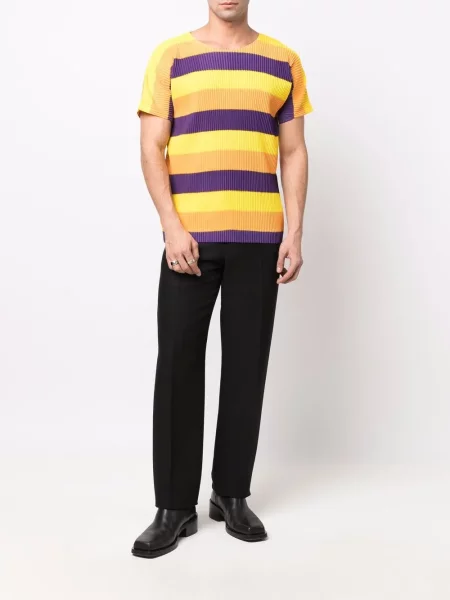 Tričko Issey Miyake Pre-owned žluté