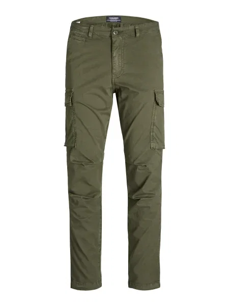 JACK & JONES Pantaloni cu TACE oliv