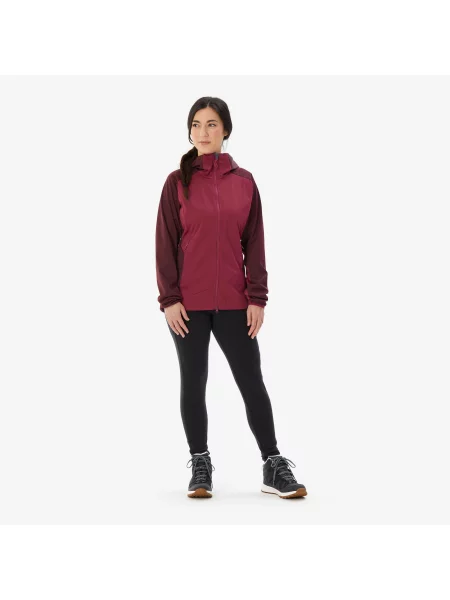 Kurtka softshell Simond Alpinism fioletowa